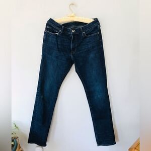 Abercrombie & fitch | mens dark wash straight leg denim jeans